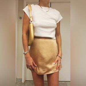 All Night Skort - True Luxe Satin - Show Me Your Mumu